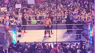 ROMAN REIGNS Entrance LIVE at WrestleMania 38 in Dallas, TX!