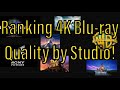 Ranking 4K Blu-ray Quality by Studio!