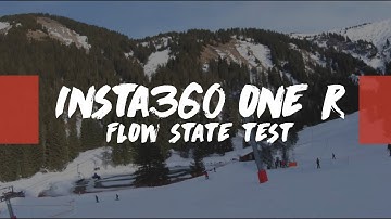 Insta360 ONE R FlowState Stabilization Ski Test #Review 31.1