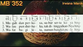 Video thumbnail of "Madah Bakti 352 🌺🎄🎄 ALAM RAYA KARYA BAPA // Lagu Natal Khatolik"