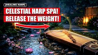 3 Hours Deep Spa Relaxation Music | Soothing Harp, Water Sounds & Stress Relief 🌿✨