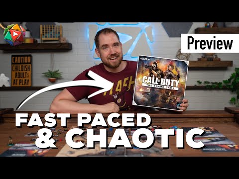 Call of Duty The Board Game | Kickstarter Preview & How to Play