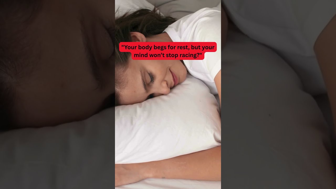 Sleepless nights, anxiety, and panic attacks don’t have to control your life. 🌌shorts#