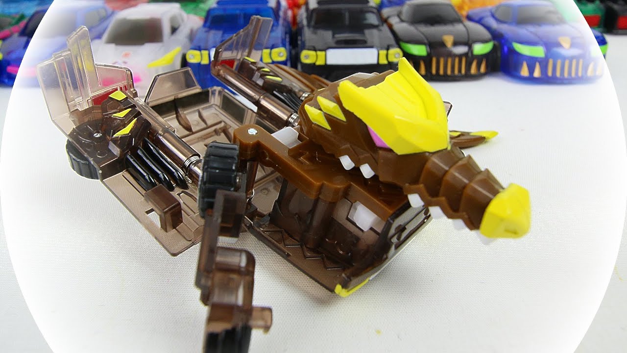 터닝메카드,신제품,크로키 브라운,메카니멀 터닝카 메카드 자동차 변신 로봇 크로키 -Turning Mecard Car Toy- 무간 에반