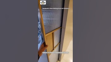 Automatic Glass Sliding Window & doors #aluminumwindows #automaticslidinggate#glasswindow#glassdoor