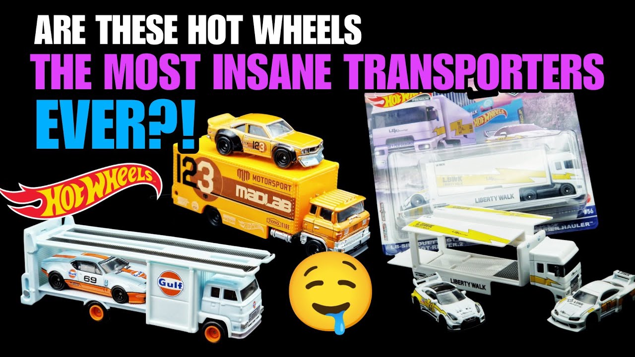 ALL NEW Hot Wheels Car Culture Team Transport - INSANE MIX 
