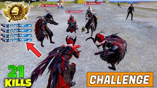 4 CONQUEROR MYTHIC BLOODRAVEN CHALLENGED MAX BLOODRAVEN X-SUIT \& CYBER IN BATTLEGROUNDS MOBILE INDIA