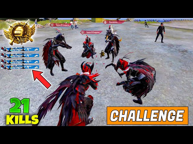 4 CONQUEROR MYTHIC BLOODRAVEN CHALLENGED MAX BLOODRAVEN X-SUIT & CYBER IN BATTLEGROUNDS MOBILE INDIA class=