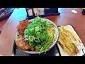 【めし動画】 丸亀製麺のWカツカレーうどんを食べてみた