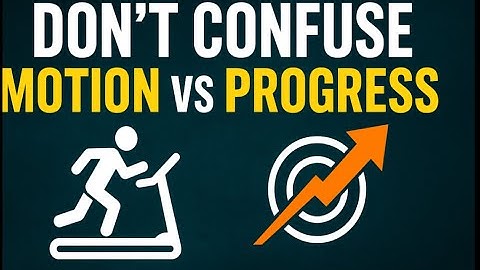 Focus Fridays Ep. 6 – Don’t Confuse Motion with Progress | Busy Doesn’t Mean Productive