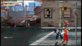 OpenBor Final Street Fighter Guy moves