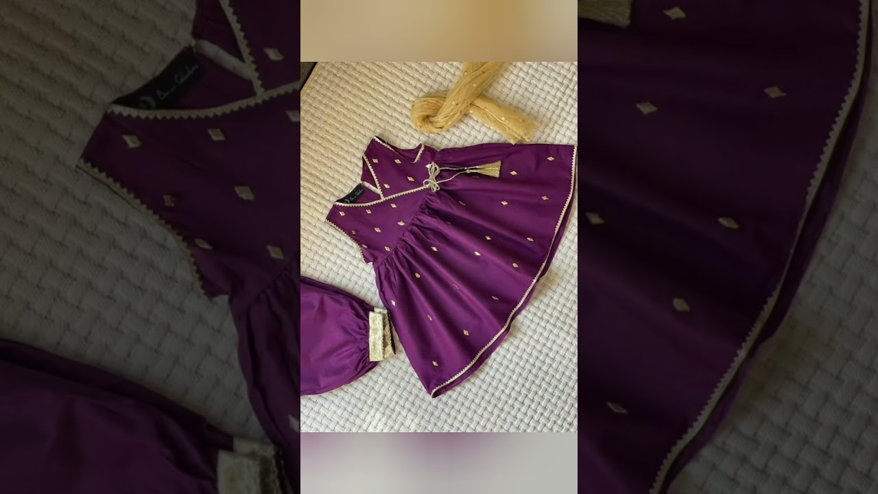 Baby Girl dress designs for Eid 2025 #eiddresscollection #shorts