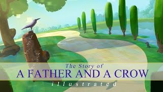 Video thumbnail of "The Story of A Father and A Crow | illustrated | Nouman Ali Khan | Subtitled"