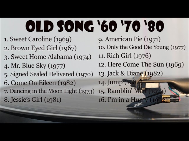 OLD SONG '60 '70 '80 class=