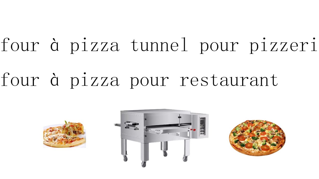 machine à pizza automatique four à pizza tunnel pour pizzeria four à pizza pour restaurant