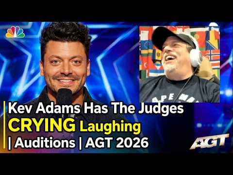 Kev Adams Has The Judges CRYING Laughing | Auditions | AGT 2026 - REACTION