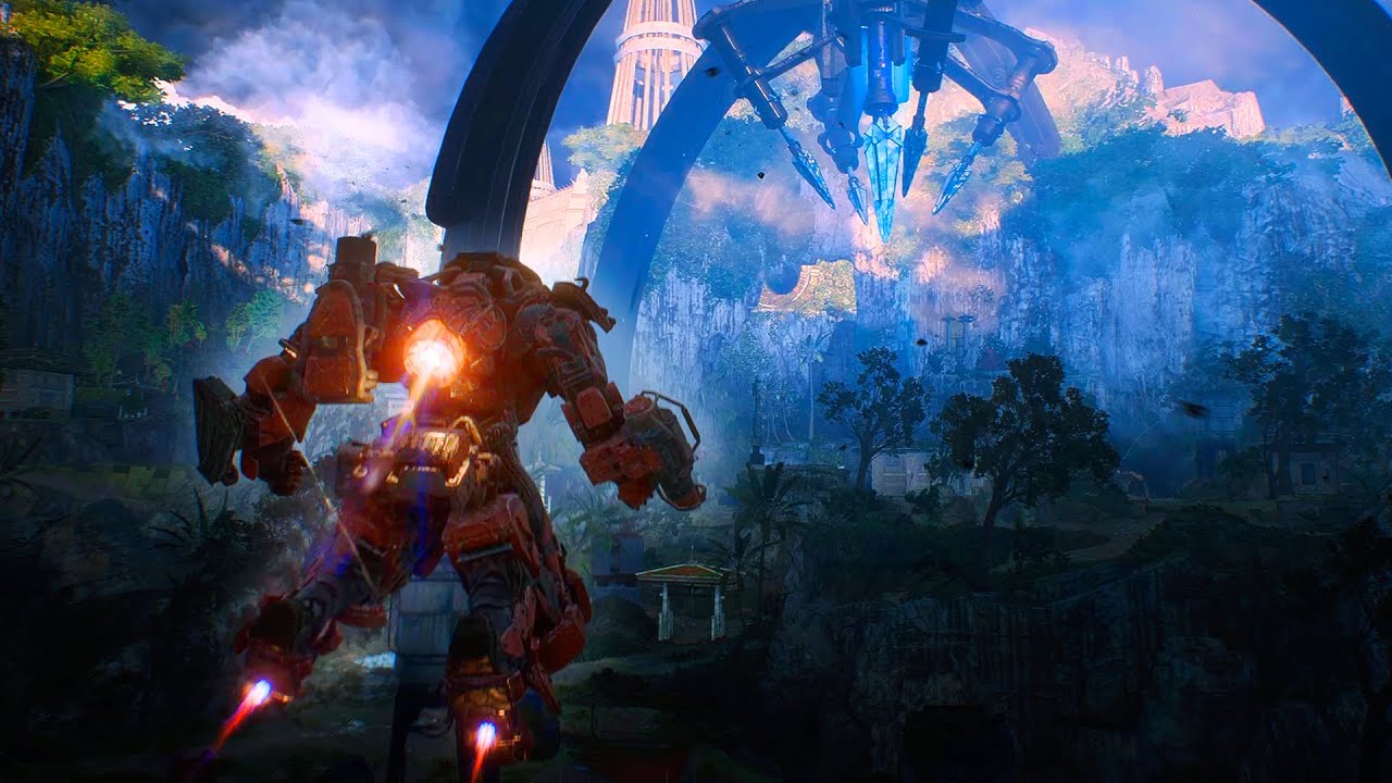 Anthem - Colossus Javelin Freeroam Gameplay (4K 60 FPS RTX / NO HUD)