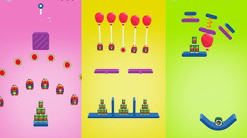 ROPE SLASH ALL LEVELS 3725 GAMEPLAY ( ANDROID & IOS )