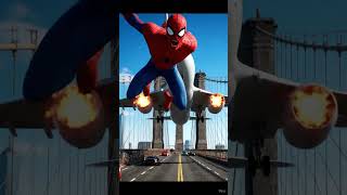 SPIDER-MAN SAVES FALLING JET ✈️💥 | Epic Hero Moment