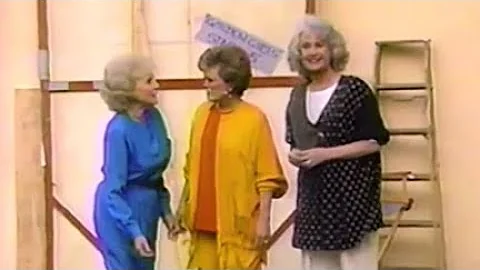 Golden Girls Betty White, Bea Arthur, Rue McClanahan Estelle Getty open Night of 100 Stars III 1990