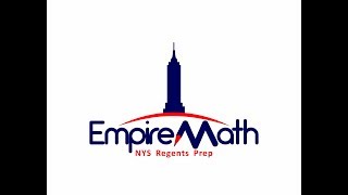 Algebra 1 Regents-August 2017 #33