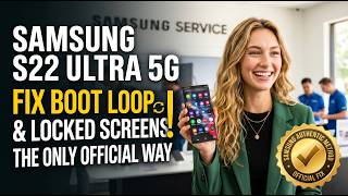 Samsung S22 Ultra : The ONLY Official Way to Fix Boot Loop & Locked Screens