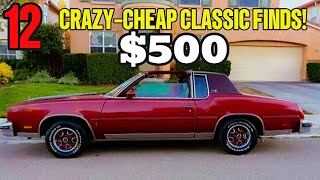 12 Stunning Classics at Shockingly Low Prices on Craigslist