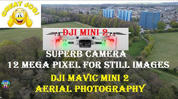 Aerial Photoshoot Review 12 mega pixel 12MP Camera Still Images Review of New DJi Mavic Mini 2 Drone