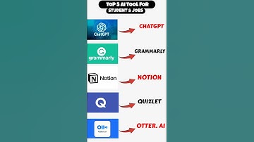 Top 5 Ai Tools For Student & Jobs | #shorts #aitools #ai #top5 #youtube #grow #mind #chatgpt #viral