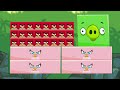 Angry Birds Kick Piggies - RESCUE STELLA BY KICKING GIANT SQUARE PIGGIES!