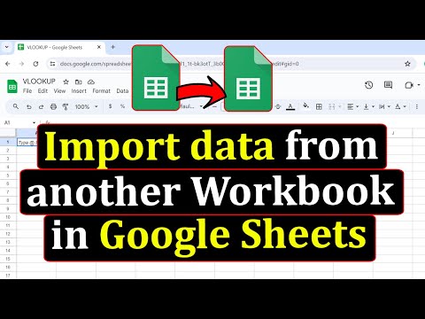 How to Import data from one Google Sheets document to another