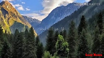 سورة الإخلاص بصوت القارئ السوداني أحمد محمد طاهر