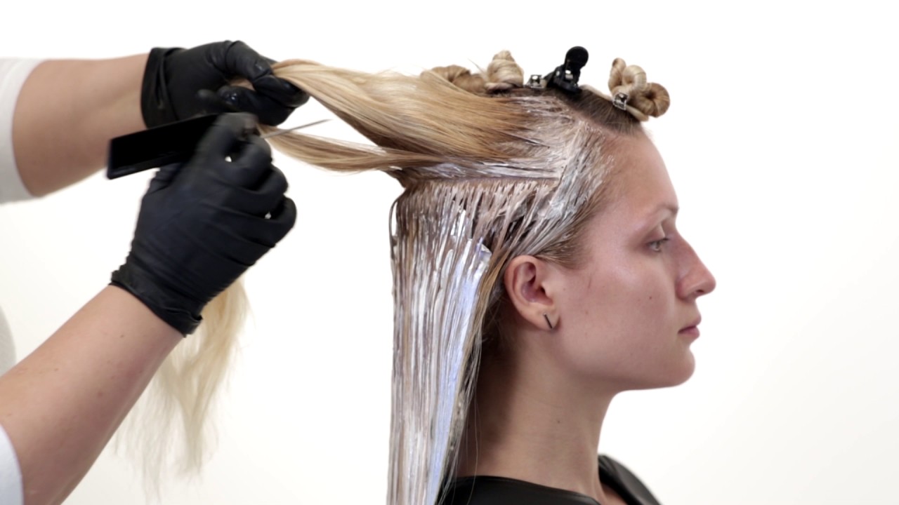 Окрашивание от Тани Шарк. Осветление волос за один шаг с растяжкой ...