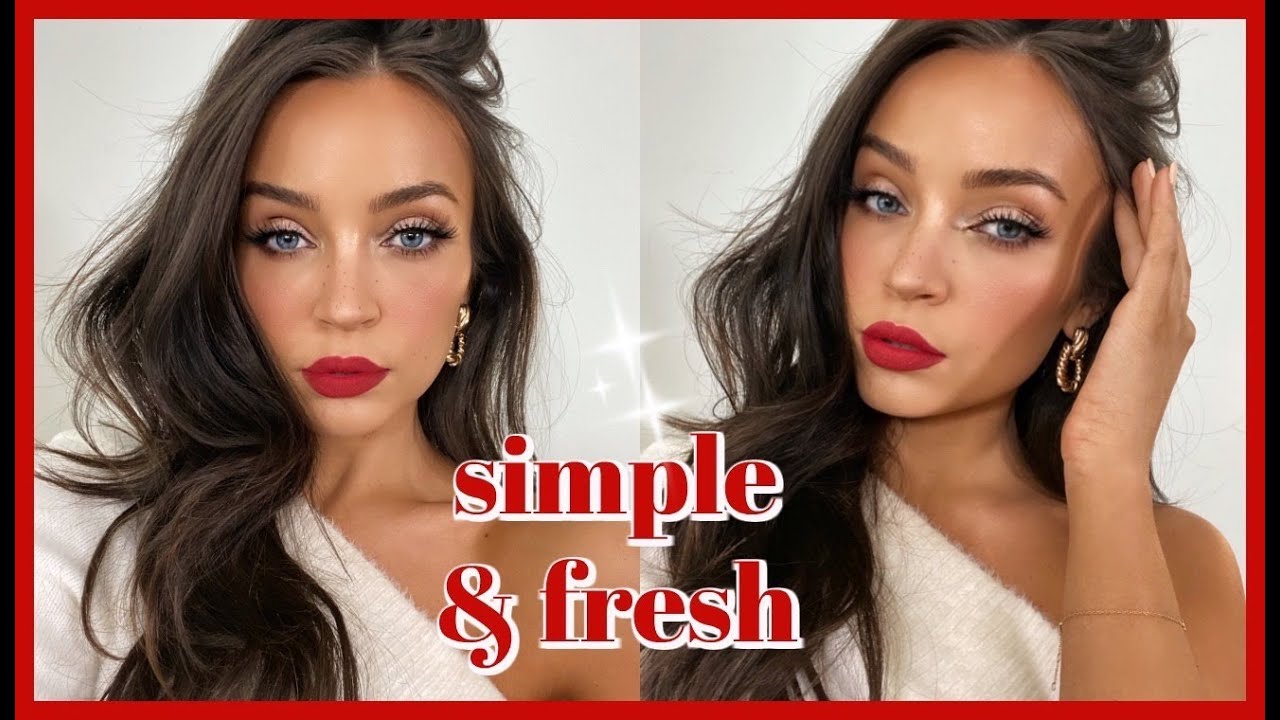 simple, fresh & festive holiday glam 💋