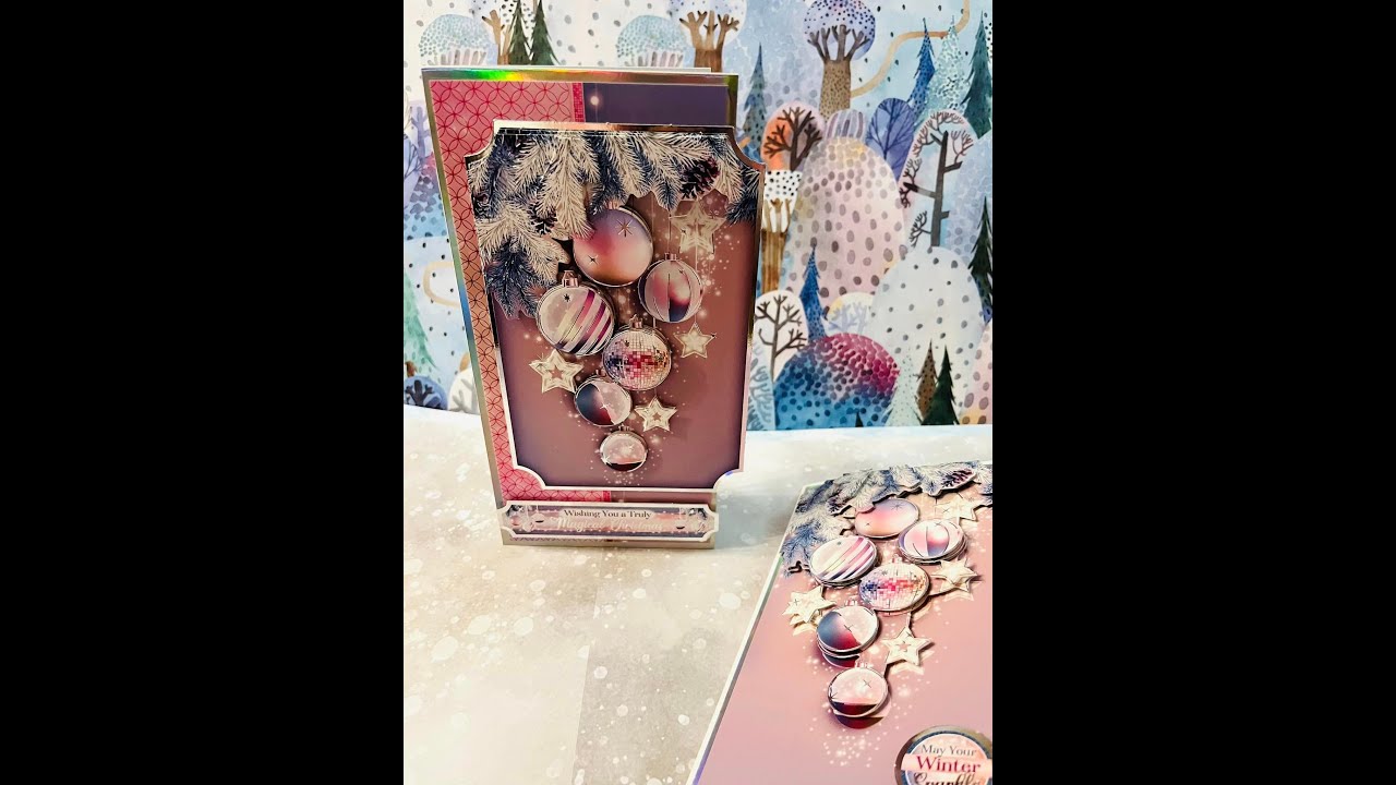 October 7/24 - Winter Sparkles Using Hunky Dory Deco Large Sets with Liz