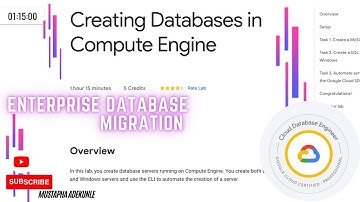 Creating Databases on Compute Engine with Explanation | Cloud Skills Boost |  Qwiklabs
