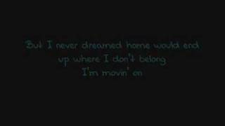 I'm Moving On - Rascal Flatts (Lyrics)