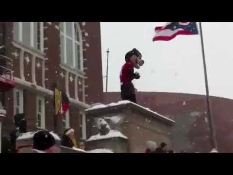 Thumb of College Football Mascot Arrested for Snowball Fight video