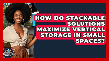 How Do Stackable Solutions Maximize Vertical Storage In Small Spaces? - Your Organization Mentor