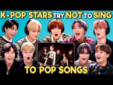 K-pop Stars React To Try Not To Sing Along Challenge (NCT 127 엔시티)