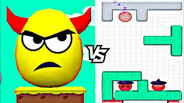 Draw to Smash Puzzle VS Hide Ball Brains ASMR Double Mix