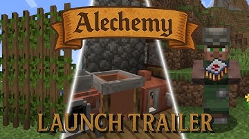 Alechemy Mod Launch Trailer: Brew your own Custom Beers in Minecraft!