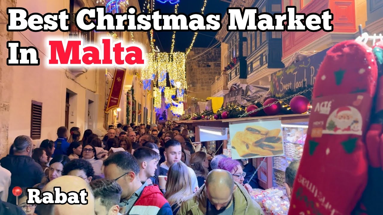 Inside Malta’s best Christmas Market !! 😍