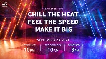 TEAMGROUP ONLINE LAUNCH EVENT | TRAILER