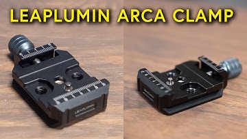 Leaplumin Arca Swiss Type Clamp with 3/8” & 1/4” Screw Quick Release Plate Review