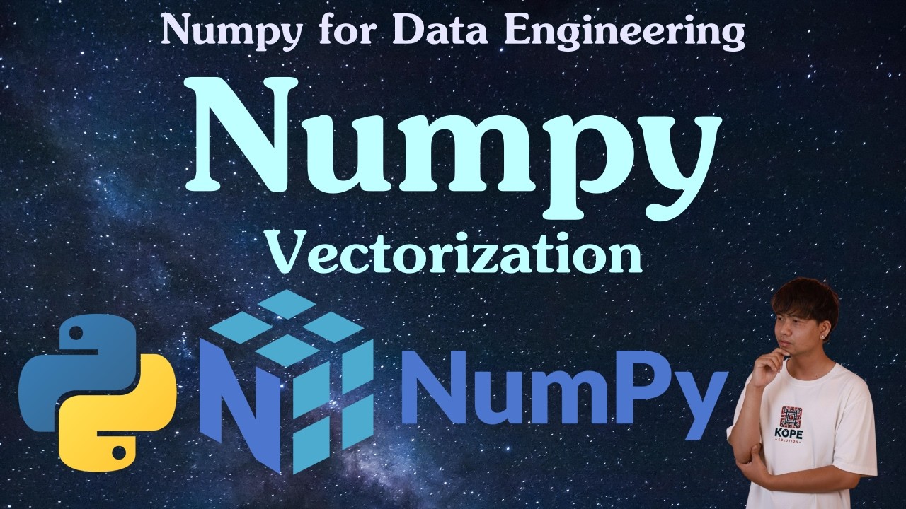 EP3 Part 1: NumPy เร็วกว่า Loop ยังไง? (Vectorization + UFunc) | Python ...