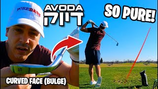 I Hit The NEW UNRELEASED Avoda Curved (Bulge) Irons!