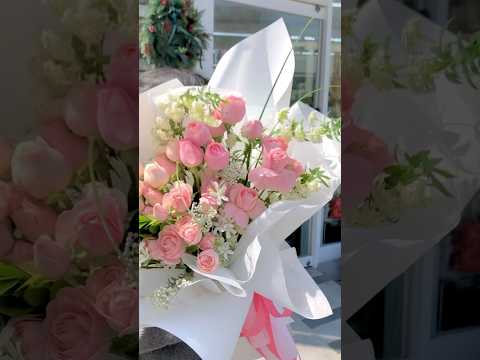 장미로만 제작한 대전프로포즈꽃다발 대전대형꽃다발은 역시 오엔젤플라워 대전꽃집 Flowers Florist 오엔젤플라워 꽃다발