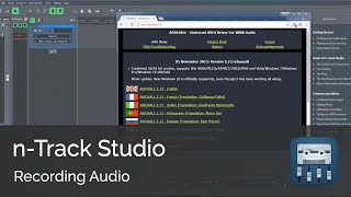 Part 3: Recording Audio | n-Track Studio Tutorial