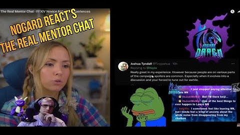 Mentors NEED Fixed! NogardDragN Reacts to "Experiences From The Novice Network" | By Zepla